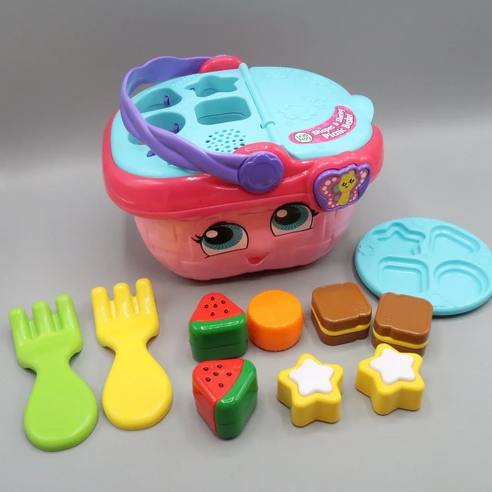 LeapFrog‎ Shapes & Sharing Picnic Basket Music Shapes Colors 2018